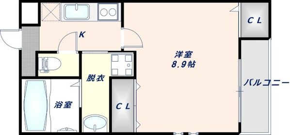 ＪＲ俊徳道駅 徒歩7分 1階の物件間取画像